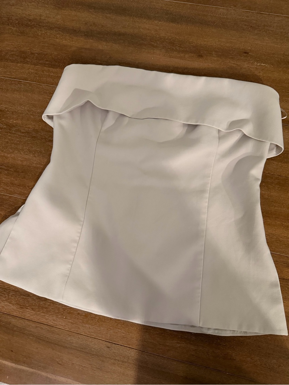 Aritzia Off-Shoulder Cream Top